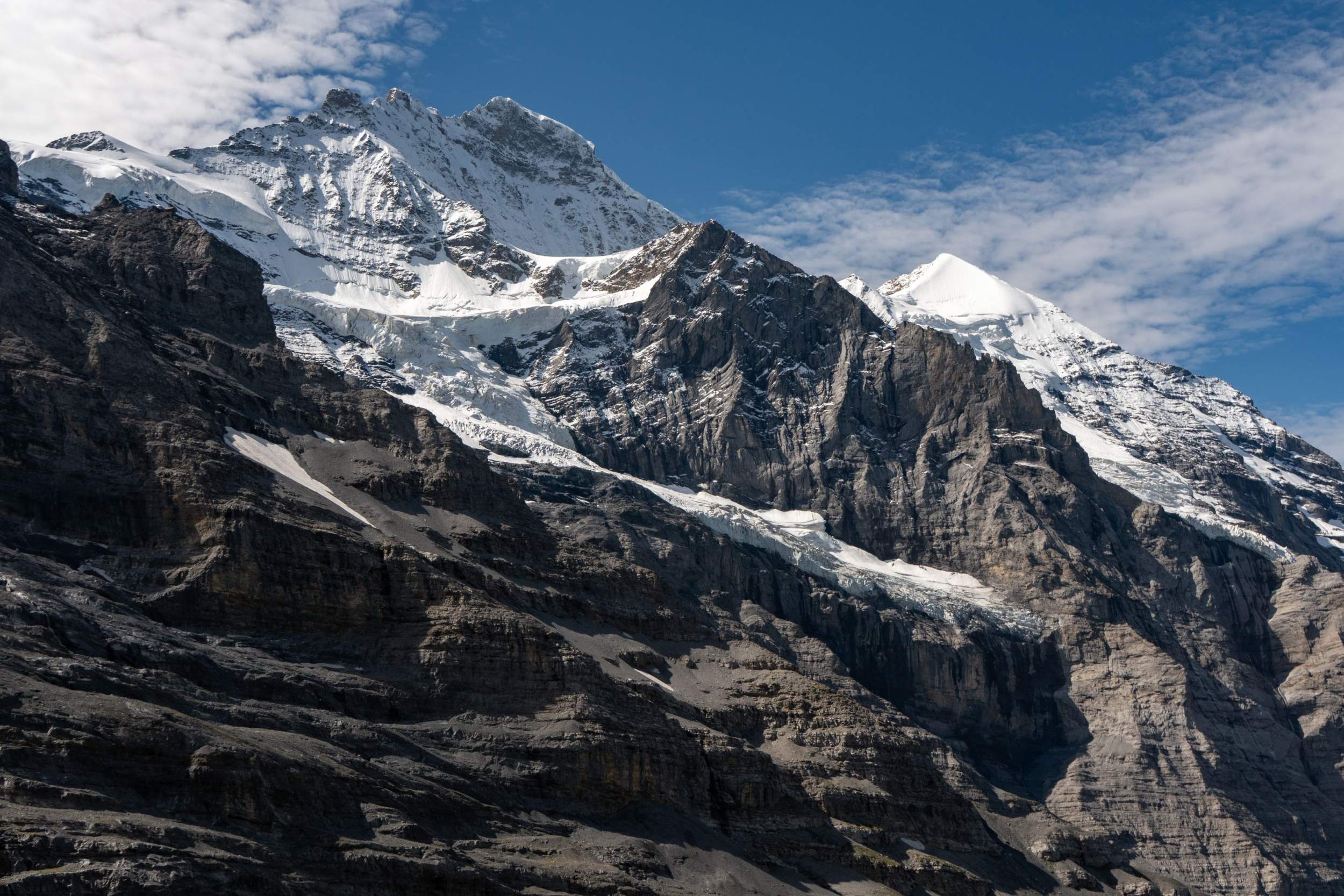 Mönch und Silberhorn